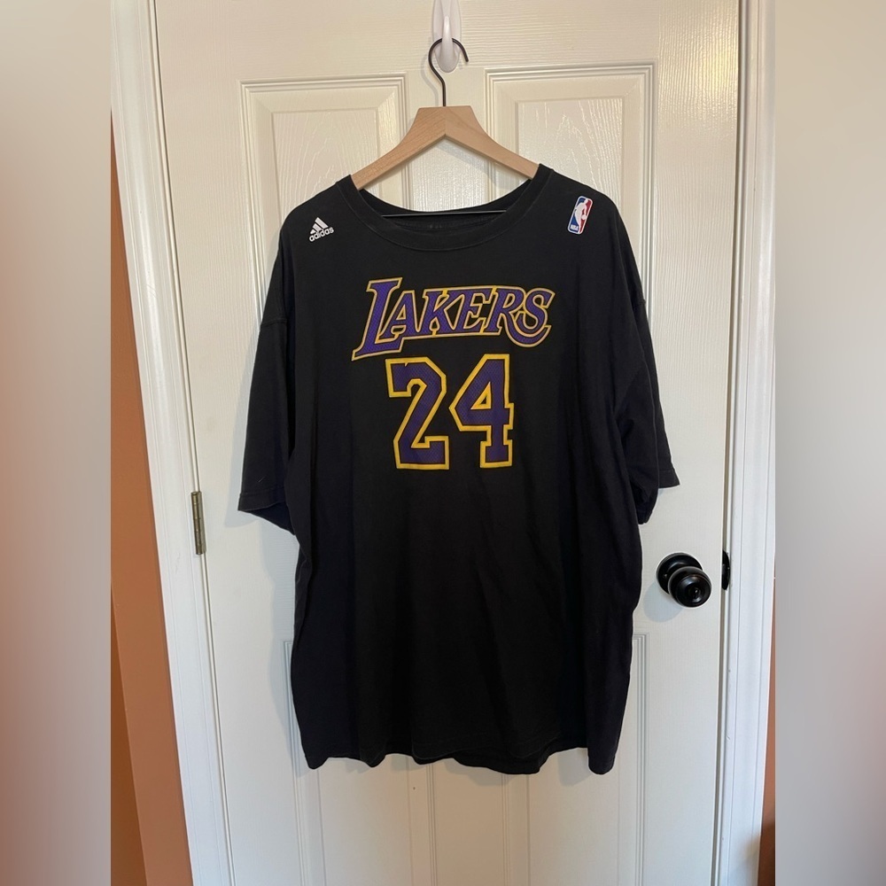 NBA Adidas Kobe Bryant #24 Tee Size XXL
